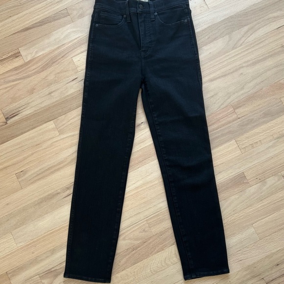 Like-new MADEWELL STOVEPIPE black jeans - Picture 2 of 8